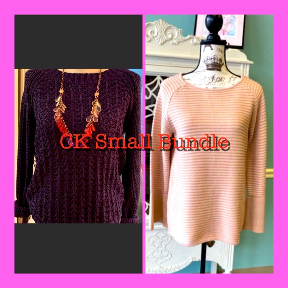 Calvin Klein Spring Sweater Bundle- Small